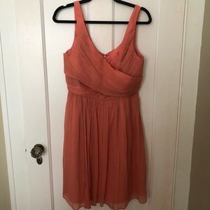 NWT jcrew Heidi bridesmaid dress size 12 coral